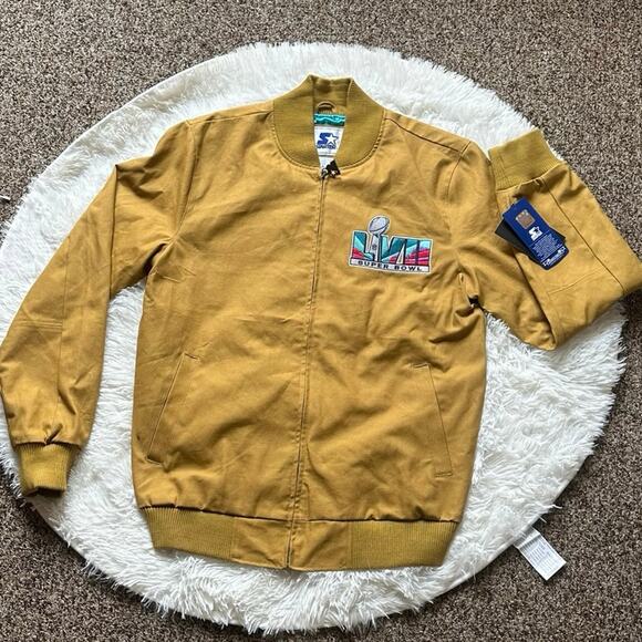 Starter Super Bowl LVII Jacket NWT – Michael Strahan NFL – Size M - Picture 3 of 13